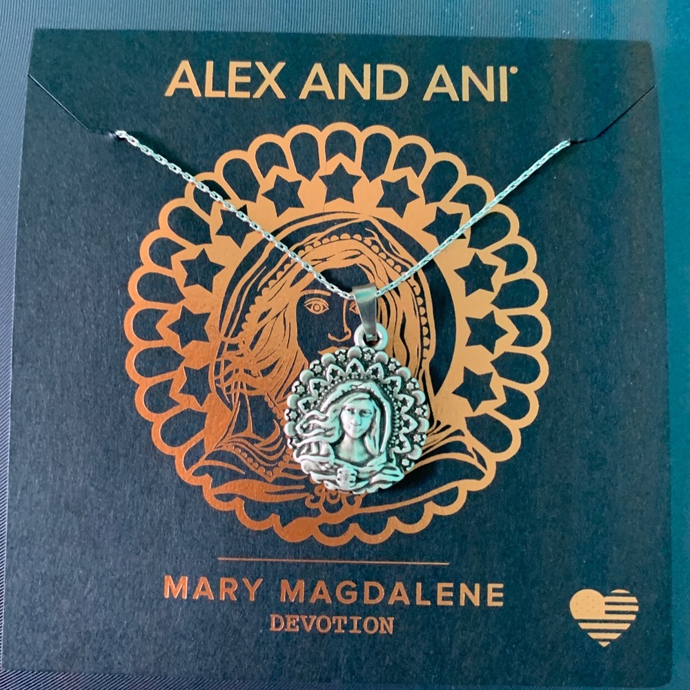 Alex and Ani Mary Magdalene necklace